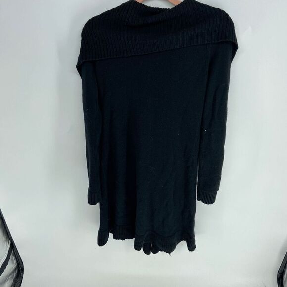 Cabi Black Midi length Long Ribbed Tight Knit Button Cardigan Womens XSmall - Picture 3 of 5